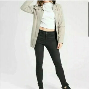 Athleta Sculptex Skinny Carbon Cotton Blend Slimming Sculpting Mid Rise Jeans(6)